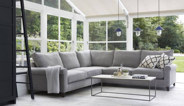 Modular corner sofas sofa blue made harbour furniture